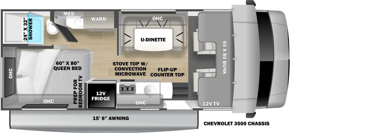 2350LE Floorplan Image